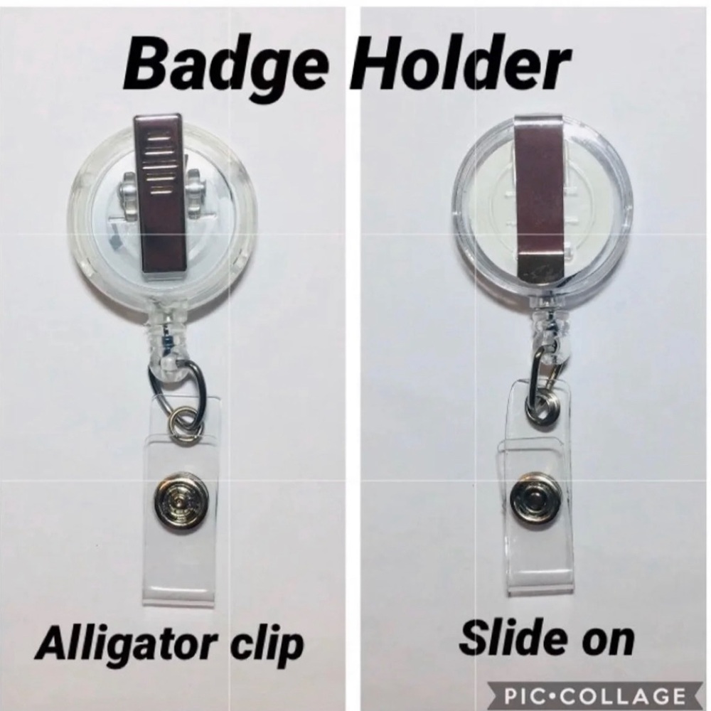 Hello Kitty Starbucks Retractable Badge Holder - Picture 2 of 5